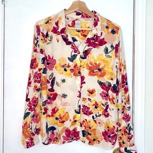 🌸ICHI🌸 Floral Blouse